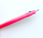 Load image into Gallery viewer, NEON PINK Chartreuse Jelifish USA Snagless Crappie Bomb®
