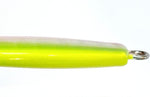 Load image into Gallery viewer, NEON PINK Chartreuse Jelifish USA Snagless Crappie Bomb®
