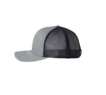 Load image into Gallery viewer, Jelifish USA Hat - Heather Grey / Navy
